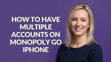 HOW TO HAVE MULTIPLE ACCOUNTS ON MONOPOLY GO IPHONE - Julia