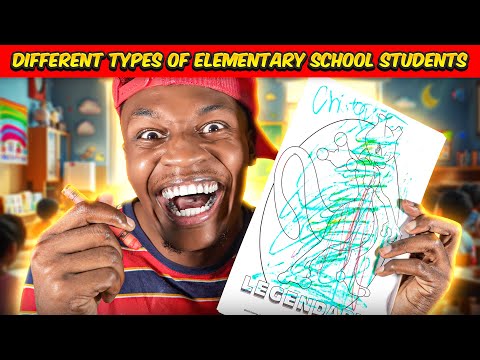 Different types of Elementary School Students