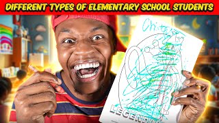 Different types of Elementary School Students