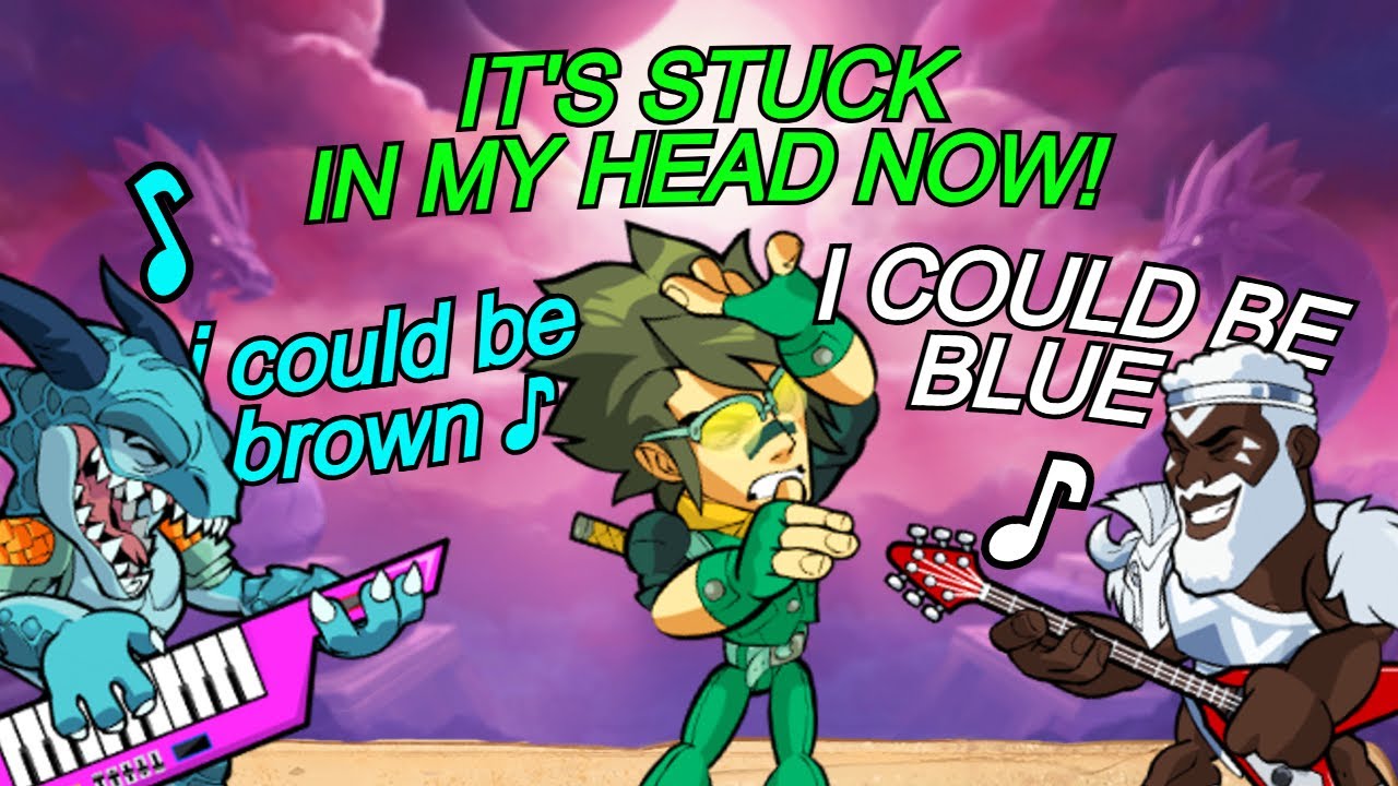 I COULD BE VIOLET SKYYYY ♪ | Brawlhalla Funny Moments
