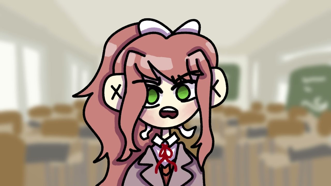When You Accidentally Turn in Your Suicide Note Instead of Your Poem - DDLC Animatic || 2025 VERSION