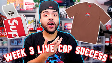 Supreme Week 3 Fw21 Live Cop + Recap | RESELL or HOLD?!
