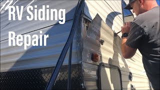 RV Siding Repair/RV Living/RV Maintenance