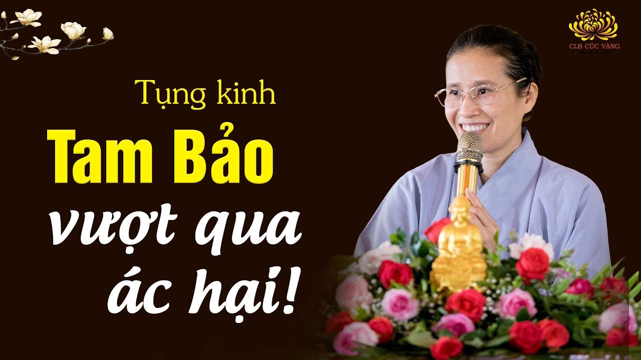 Vượt qua tất cả các ác hại nhờ tụng kinh Tam Bảo