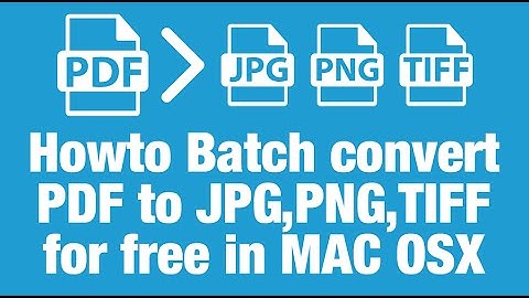 How to convert multi page pdf to jpg mac