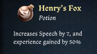 Henrys Fox Potion +50% XP🦊 Kingdom Come: Deliverance II @Garden_Gaming