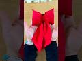 ❤️ Kumaştan Fiyonk Saç Tokası | Red Fabric Bow Hair Clip | Easy DIY Sewing #diy #madebyzelish #sewin