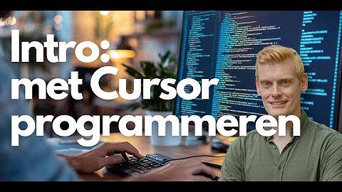 Programmeren zonder code te schrijven dankzij Cursor AI