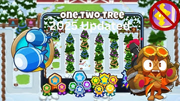 🔥 One Two Tree [Double HP MOABs] Guide | No Monkey Knowledge - BTD6 (2025 Updated) 🔥