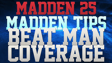 HOW TO BEAT MAN COVERAGE IN MADDEN 25!! -  METHOD #1 - DESTROY MAN COVERAGE!!