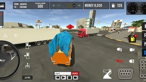 IBDS Indonesia truck simulator | IBDB Bus simulator Gameplay Android, iOS #idbsstudio