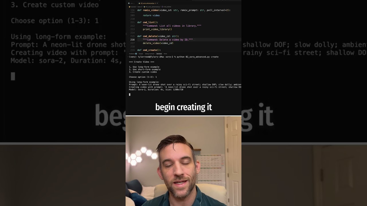 Sora-2 Video Generation in Python