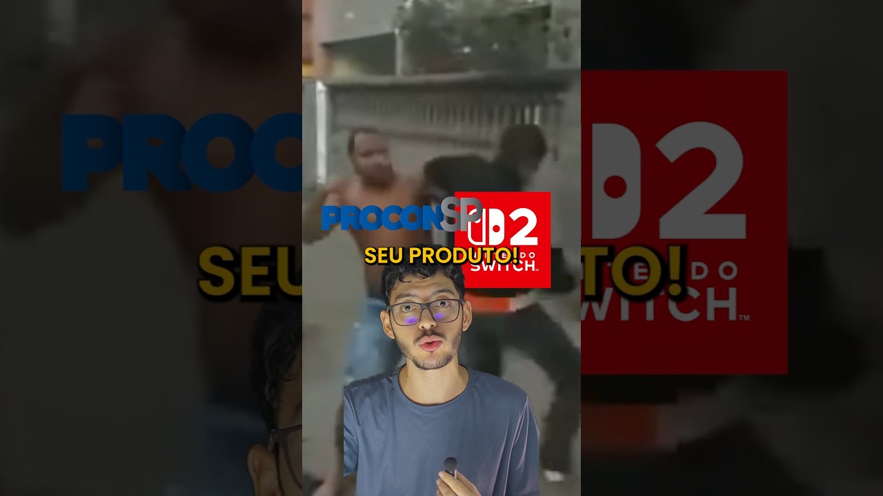 O DIA EM QUE O PROCON DESAFIOU A NINTENDO #nintendo #nintendoswitch2 #nintendoswitch #noticias