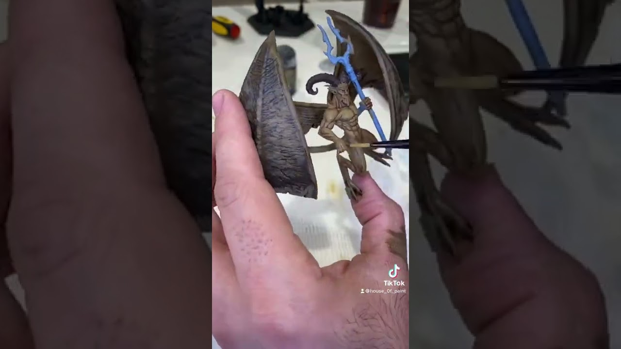 Painting the Horned Devil Flesh 👹