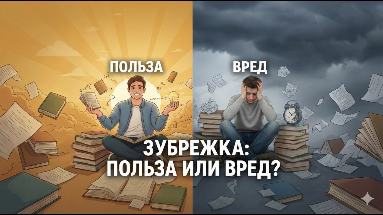 Тебе НАДО узнать это про зубрёжку!