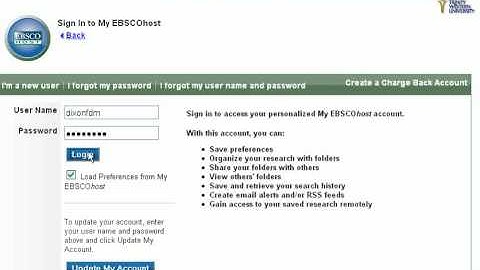 CINAHL EBSCO 2.0 Alerts