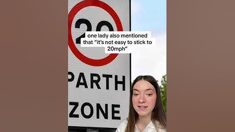 What people think about the new 20mph speed limit law