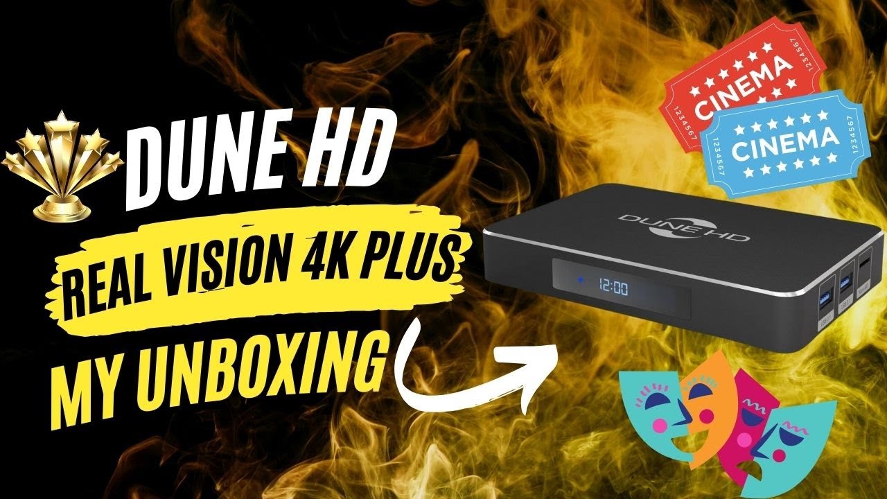 Dune HD Real Vision 4K Plus My Unboxing 