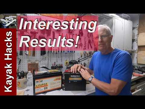 Kayak Trolling Motor Battery - Lithium vs Lead