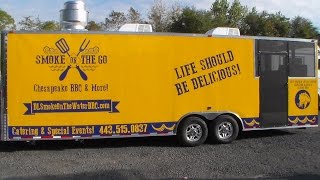 M&R  New South Smoker Concession Trailer