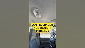BCM ReProgram At Independent Shop Repairfail BCM BodyControlModule 