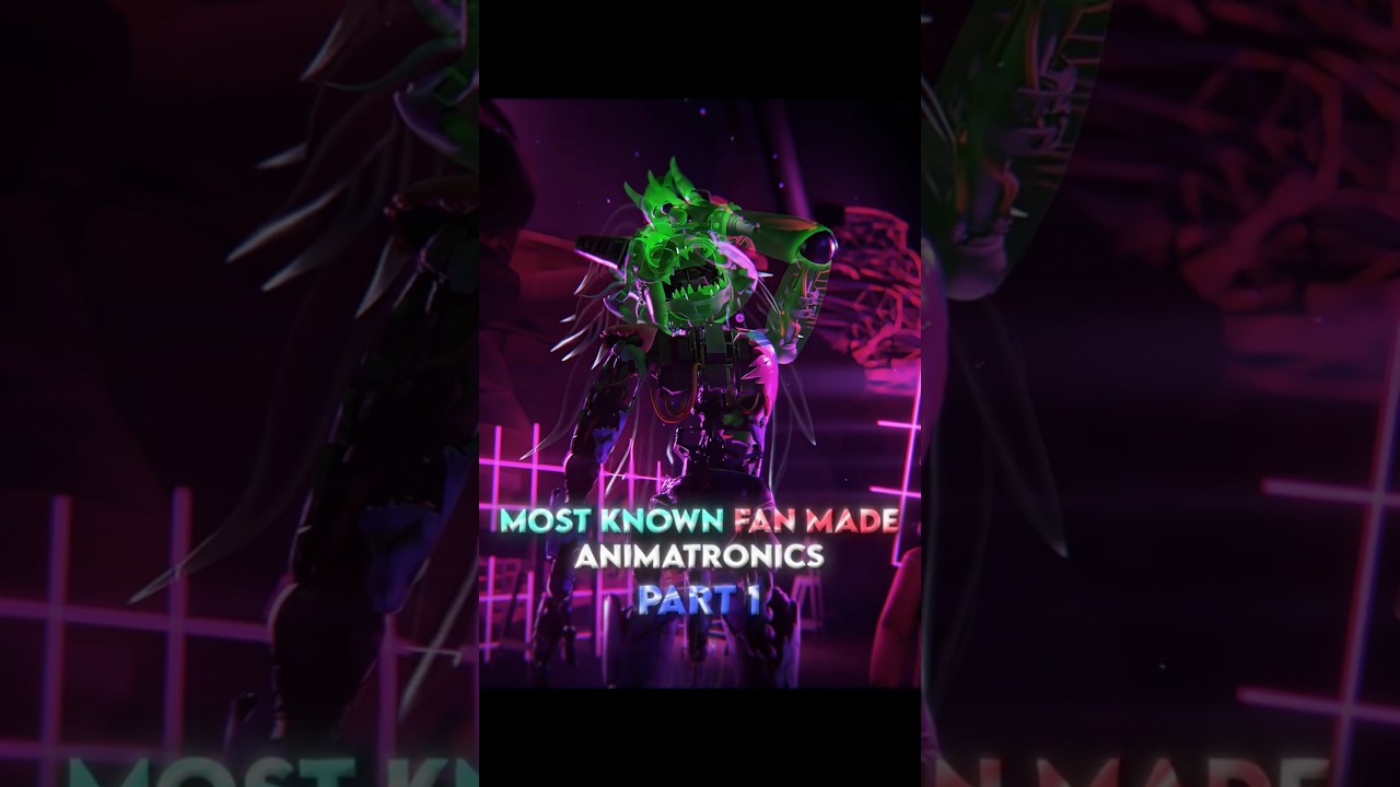 Fan made animatronics you didn't know | Part 1🔥