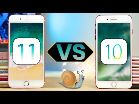 iOS 11 Beta 1 vs 10.3.2 Speed Test ALL iPhones! Is iOS 11 Slower?