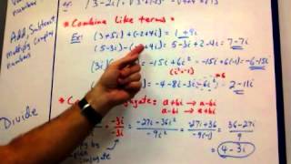 4-8 Complex Numbers