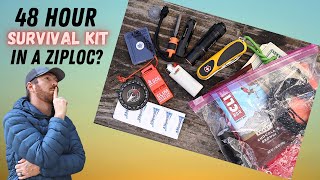 48 Hour Ziploc Survival Kit~HOW TO BUILD IT?