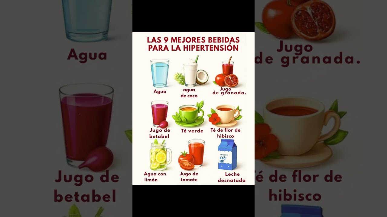 Bebidas que ayudan a bajar la presión arterial de forma natural