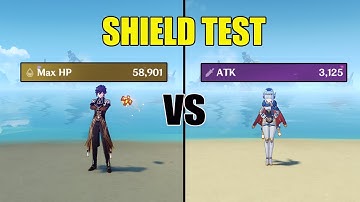 Ineffa Shield vs Zhongli Shield - BEST Shield?? // Genshin impact
