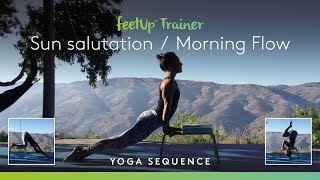 Feetup Yoga Flow Sun Salutation - Morning Flow Fast Forward