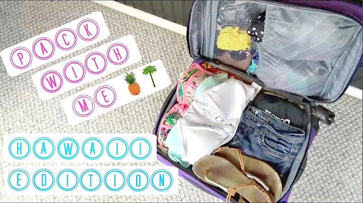 PACK WITH ME FOR HAWAII VACATION | Emma Patterson