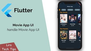 Flutter: Movie App UI