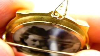 Victorian Mourning Brooch