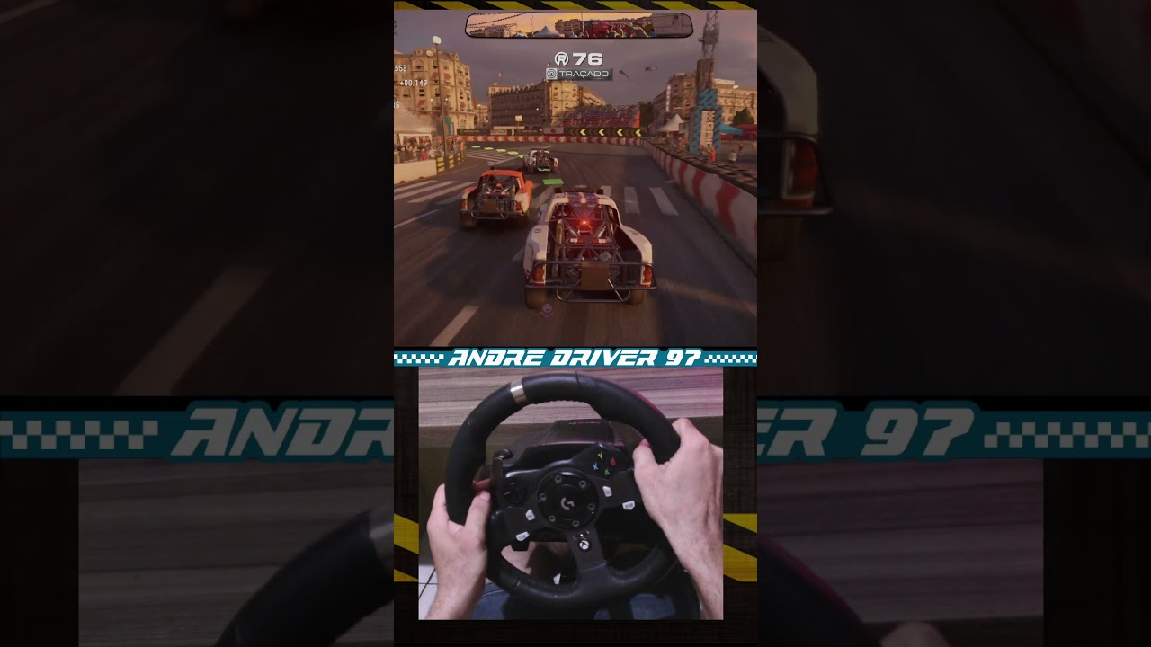 Grid Legends com volante Logitech G920, Grid Legends EA Games, Grid Legends para Android