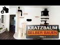 🔥Kratzbaum selber bauen - DIY Kratzbaum - Kletterwand für Katzen - Catwalk