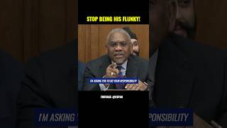 Don't Be a Flunky — Congressman Explodes on Treasury Secretary
