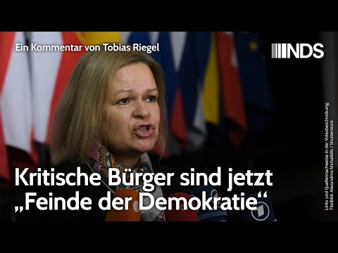 Kritische Bürger sind jetzt „Feinde der Demokratie“ | Tobias Riegel | NDS-Podcast