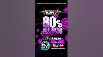 (Promo) Videomix/Megamix 80s Vol.6 (Remake 2024) - Non*Stop Party By Dj Blacklist