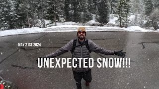 Unexpected Snow at Copper Mountain | May 21st, 2024 Winter Wonderland Walk