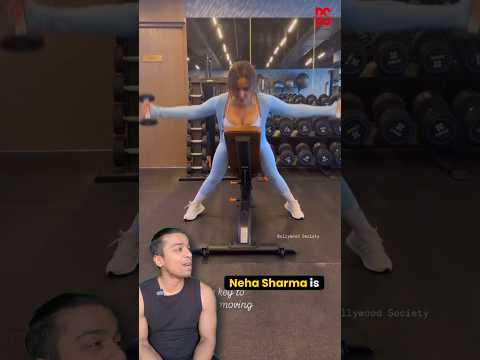 Why Neha Sharma Is Doing This Exercise?