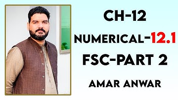 FSc Physics book 2, Ch 12 - Exercise Numerical no 12.1 - Electrostatics - 12th Class Physics