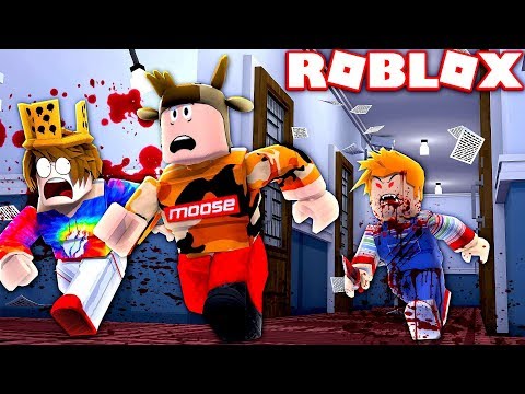 Escape Evil Doll Chucky In Roblox Youtube