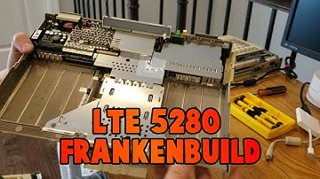 Compaq LTE 5280 Frankenbuild Part 1: Making a working laptop from three parts laptops