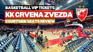 KK Crvena zvezda COURTSIDE seats review | VIP tickets | The Padded Seat