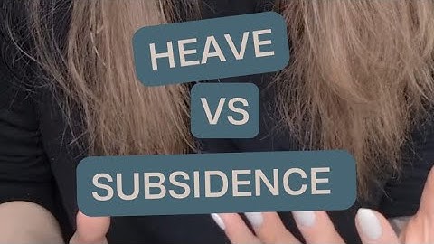 CEMAP 2&3: Heave VS Subsidence