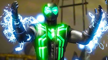 Mortal Kombat XL - Big Time Spider-Man Raiden Costume Mod Performs Intros On All Stages 4K Mods