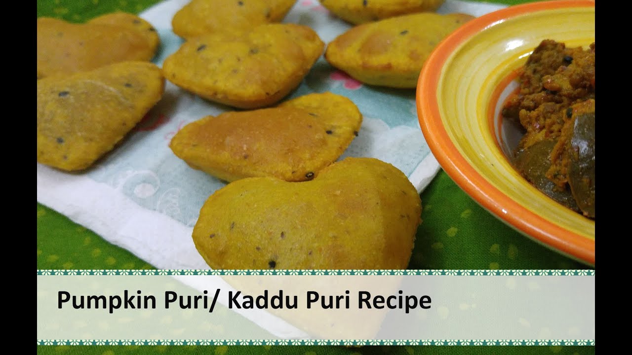 Pumpkin Puri | Kaddu Puri | Healthy Puri Recipe by Healthy Kadai