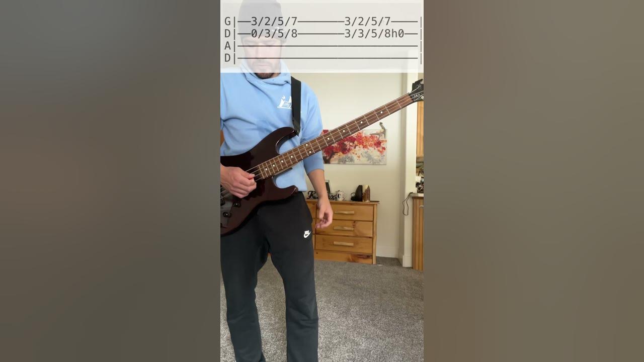 Schism bass riff -Easytabs #tool #schism #basstabs